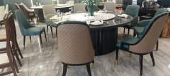 河南酒店家具   实木电动餐桌椅餐椅   旋转大餐