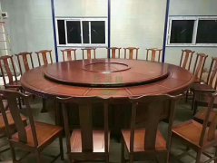 3.3米电动圆桌定制厂家	南宁市酒店桌椅定做厂